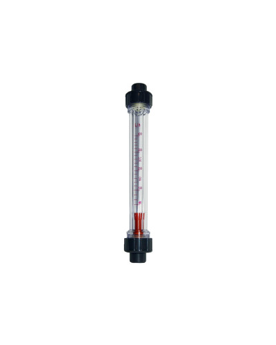 Ротаметр натрубний 40-400 л/год з'єднання клейове (1/2')