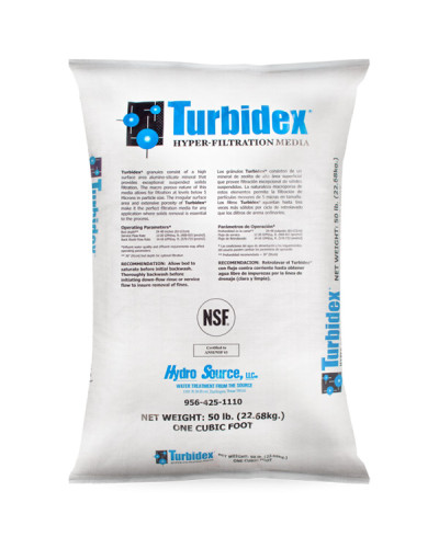 Фільтруючий матеріал Turbidex, мішок 23 кг (28,3л)